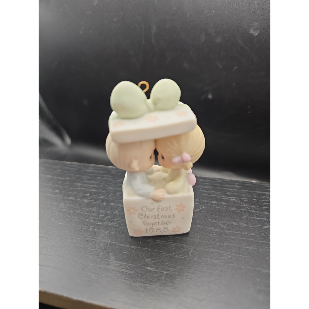 Precious Moments Enesco Our First Christmas Together 1988 Ornament